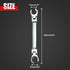 Flex Head Flare Nut Wrench 19 * 21mm Wrench Flexible Flare Nut Line Wrench Metric Flare Nut Wrench Set Metric Flare Tool Flex Tools 40Cr for Autom...