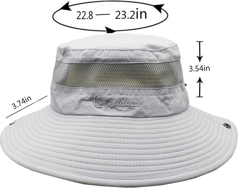 Sun hat UV Cut Outdoor hat Sun Hat for - Gardening/Garden Hat - Wide Brim Summer Cap, Fishing & Beach Travels...