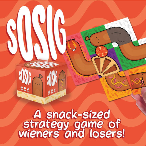 Joking Hazard Sosig Family Friendly Card Game for 2-4 Players, Game for Kids and Adults, Travel Sized...