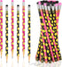 36 Pieces Softball Pencils Softball Party Favors Unsharpened Softball Printed Wooden Pencils with Eraser Sports Themed Fun Drawing Pencils for Sof...