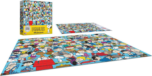 RoseArt - Peanuts - Cast of Characters - 1000 Piece Jigsaw Puzzle for Adults...
