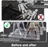 NC EBCO 30 Pieces Action Figure Display Stands Clear Doll Model Support Stand for 3 75 inch Action Figures … Transparent Action Figure Dispaly Sta...