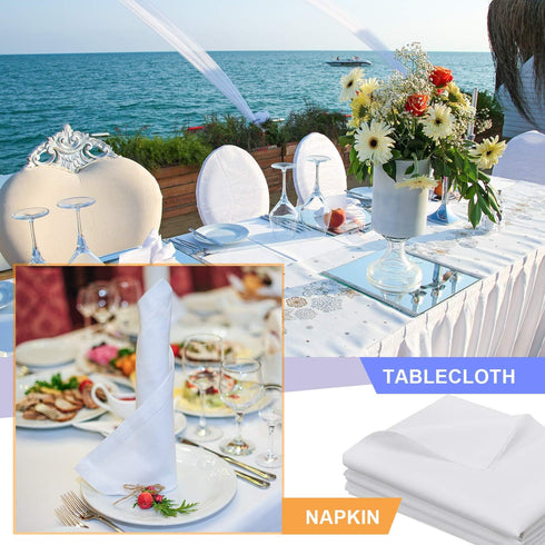 Tatuo Soft and Stable Fabric Poly Cotton Broadcloth, Plain Poly Cotton, Dress Craft Material for Embroidery, Embroidery Fabric(1.6 Yard X 1 Yard,W...