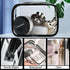 6 Pieces Clear Makeup Bags, Cosmetic Bag Bulk, Portable Travel Clear Pouch with Zipper, TSA Approved Toiletry Bag for Travel Waterproof Makeup Bag...