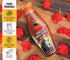 African Ghost Pepper Hot Sauce by African Dream Foods | All Natural Thick and Chunky Bhut Jolokia with Seeds| Made in Africa | 5 fl oz Glass Bottl...