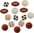 Buttons Galore 50+ Assorted Sports Buttons for Sewing & Crafts - Set of 6 Button Packs...