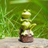 Frog Statue Decoration, Creative Garden Frog, Figurine Deco Crafts Animal Sculptures, Individual Decoration for Yard Garden Outdoor Indoor....