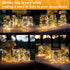 24 Pack Fairy Lights Battery Operated String Lights-3.3ft 20 LED Silver Wire Warm White for Wedding,Party,Table Centerpieces,DIY Crafts,Mason Jars...