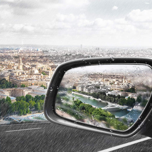 12 Pieces Car Rearview Mirror Film Rainproof Waterproof Anti Fog Nano Coating for Mirrors and Side Windows...