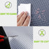 HooTown Refrigerator, Fridge, Freezer Shelf Liner and Drawer Mats 17.5 Inch Wide x 78.7 Inch Long, Non Slip EVA Plastic Washable Waterproof Pads f...