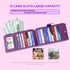 Travelambo RFID Wallet Women Large Size Bifold Multi Card Wallet Case with Zipper Pocke Credit Card Holder for Women...