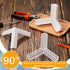 24 Pcs 3 Way Corners for Drywall Drywall Corner Bead Anti Crack Reinforced Corner Bead for Inside Outside Wall Crack Repair Tool...