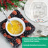 365Home Bowl Cozy Template 3 Sizes, Bowl Cozy Pattern Template Cutting Ruler Set with 40 Pcs of Sewing Pin and Manual Instruction...