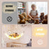 Stuffed Animal Hammock with LED Light, Toy Hammock for Stuffed Animals Storage for Kids Room Decor, Stuffed Animal Hammock Corner, White...
