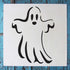 Stencil1 Ghost Stencil 5.75" x 6" - Durable Quality Reusable Stencils for Painting - Ghost Stencil Halloween & Pumpkin Decorating Items and Decor ...