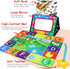 2 Pcs Tummy Time Toys Baby Mirror Newborn Toys 0-3 Brain Development, Tummy Time Mirror Baby Toys 6-12 Months High Contrast Montessori Infant Toys...
