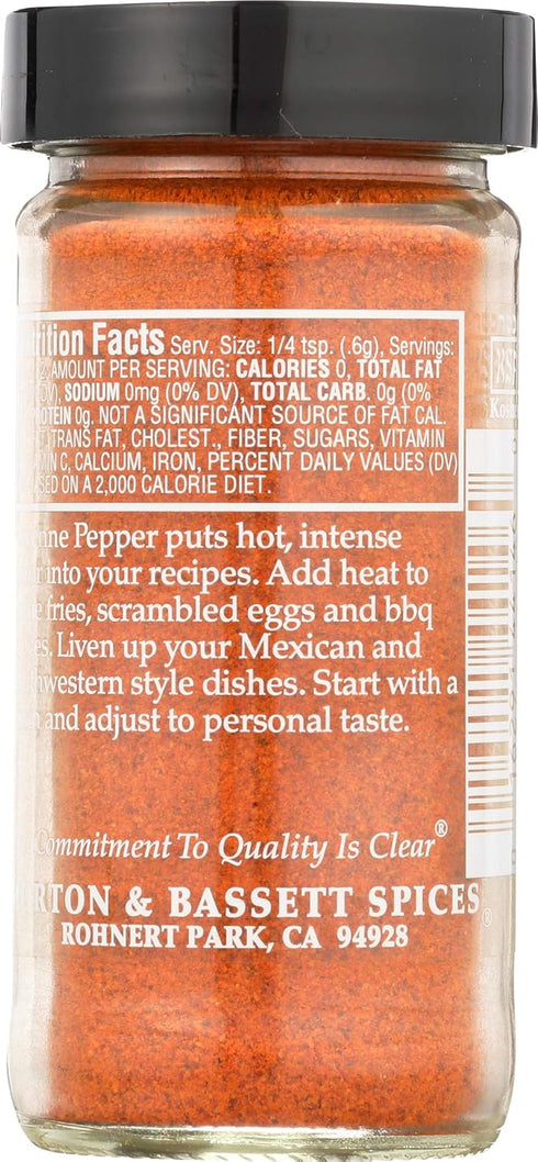 Morton & Basset Spices, Cayenne Pepper, 1.8 Ounce...