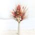 Natural Dried Flowers with Vase,Dried Pampas Grass Bouquet, Dried Flowers for Boho Home Decor, Wedding, Baby Shower Decorations, Farmhouse Party T...
