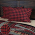 VHC Brands Rustic & Lodge Bedding-Cumberland Red, Cotton, Pillow Case Set, Standard (20 x 30 inches), Chili Pepper...