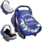 Car Seat Covers for Babies Boys, Little Brother Infant Carseat Canopy, Stretchy Newborn Stroller Carrier Cover, Dinosaur...