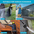 Pressure Washer Nozzle Adjustable 6-in-1 Change Over Power Washer Spray Nozzle Tips with 1/4 Inch Quick Connect 3000 PSI for Pressure Washer...