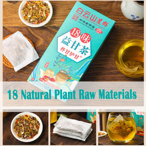 18 Different Herbs for Healthy Liver Tea, Everyday Nourishing Liver Tea 2 Boxs(60 Bags)...