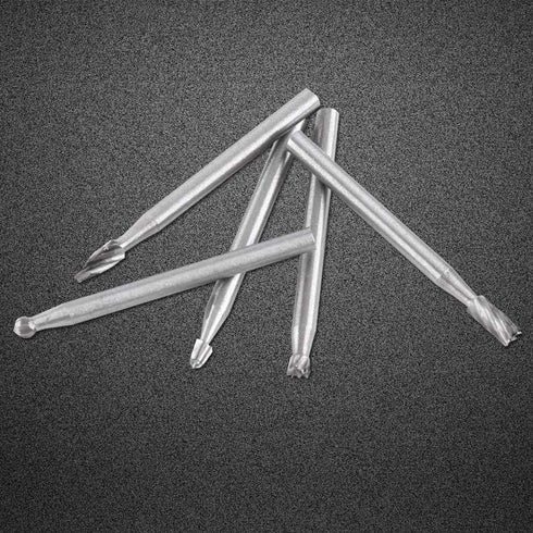 Rotarys Files Woodworking Carving Tool Set, 10pcs Burrs 1/8inch Shank Tungsten Carbide Rotarys Burr Files Woodworking Carving Tool Set...