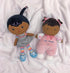 Baby Starters Plush Snuggle Buddy My First Baby Doll, Brunette Eva, darker complexion, 10 inch...