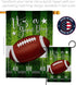 Super Bowl Decorations Football Banner NFL Game Day Flag Tapestry Sports Fans Home Decor American Gifts Team Bar Party Garden Patio Porch Small Ou...