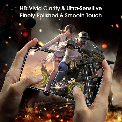 amFilm OneTouch Glass Screen Protector for iPhone 12 6.1"/ iPhone 12 Pro 6.1" with Easy Installation Kit, Tempered Glass, 2 Pack......