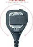 BTECH QHM22D Dual Push-to-Talk (PTT) Speaker Mic, Platinum Series IP54 Rainproof Shoulder Mic for BaoFeng, BTECH, Kenwood Radios...