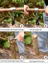 Bushcraft Survival Tool - Bushcraft Hand Auger Wrench, Scotch Eye Wood Drill Survival Tools for Outdoor Backpacking and Camping Shelter Building, ...