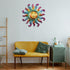 Metal Sun Wall Decor Outdoor Sunface Yard Art Porch Door Patio Garden Home Indoor Sculpture Decorations, 12 inch -A...