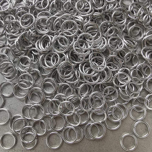 500 pcs Stainless Steel Split Rings Jump Rings Connector Rings for Jewelry Making Necklaces Bracelet Earrings Keychain DIY Craft (12609-8mm)...