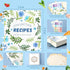 CAGIE Recipe Book to Write in Your Own Recipes Spiral Hardcover Personal Blank Recipe Notebook with Tabs for Family Cooking Lover, 120 Pages, 7.5×...