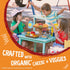 Earth's Best Organic Veggie Puffs for Toddlers 2 Years Old and Up, Cheddar Flavor, 1.55 Ounce Bag (Pack of 4)...