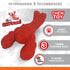 Nylabone Lobster Dog Toy Power Chew – Cute Dog Toys for Aggressive Chewers – with a Funny Twist! Filet Mignon Flavor, X-Large/Souper...