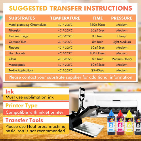 Koala Sublimation Paper 11x17 inches Easy to DIY T-shirts, Tumblers, Mugs Only Compatible with Inkjet Sublimation Printer Sublimation Ink 100 shee...
