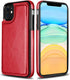 HianDier Wallet Case for iPhone 11 6.1-inch Slim Protective Case with Credit Card Slot Holder Flip Folio Soft PU Leather Magnetic Closure Cover fo...