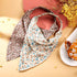 Syhood 9 PS Floral Hair Scarf for Women Headband Bandanas with Clips Vintage Chiffon Triangle Girls Aesthetic Clothes...