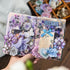 MiyouLuna120Pcs Flower Scrapbook Stickers, HardCard Stickers for Scrapbooking, DIY Crafts, Journaling Supplies & Junk Journal Ephemera, with Stick...