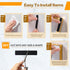 Heavy Duty Hook and Loop Tape with Adhesive,20 Sets of 1x4 inch Nylon Self Adhesive Tape, Double Sided Strong Back Adhesive Tape, Suitable for Off...