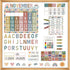 Augisteen 126 Pcs Boho Rainbow Calendar Bulletin Board Set with Seasons Festival Weather and Days of The Week Boho Classroom Calendar Cutouts Deco...
