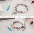 XIUDA Heart Cremation Memorial Urn Bracelet 316L Stainless Steel Keepsake Jewelry Urn Bracelet for Ashes for Women-With Me Always...