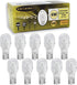 Diximus - Landscape Light Bulbs?Low Voltage Light Bulbs, T5 Malibu Bulbs 4W, Garden Light Bulbs 12V, Wedge Base, Landscape Bulbs 10 Pack...