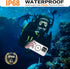 iPhone 15 Pro Max Waterproof Case Compatible with MagSafe, Translucent Slim IP68 Underwater Built-in Screen Protector, 12FT Military Grade, 360 Fu...