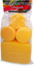Premium Synthetic Art Crafts Sponges - 6pc Value Pack for Painting, Artists, Pottery, Face Paint, Crafts & Hobbies by Lullingworth®...