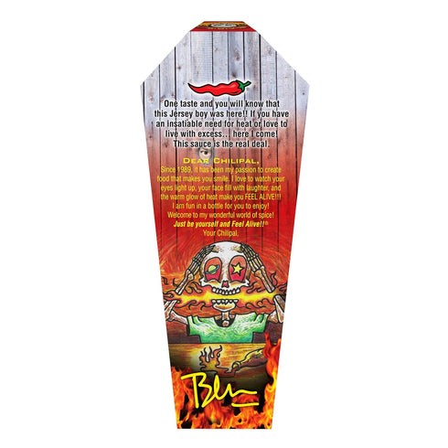 Blair's Ultra Death Sauce 5 Oz - Habanero, Jolokia, Scorpion Peppers - 900x Hotter Than a Jalapeno! - Comes with Skull Key Chain...