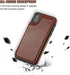 iPhone Xs iPhone X Wallet Case with Card Holder, Premium PU Leather Kickstand Card Slots Case,Double Magnetic Clasp and Durable Shockproof Cover(B...