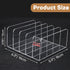 Acrylic Mail Holder, 5-Section Clear Mail Sorter Desktop Organizer Holder, Vertical Letter Sorter, Mail Organizer for Countertop, Home Office Acry...